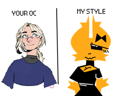 Remix and I will draw your OC!  remix