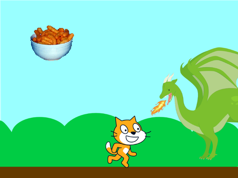 Short Snippets-scratch cats cheesy chase