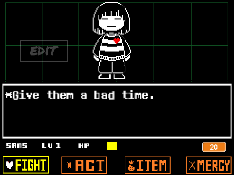 Sans sim. battle edtion.