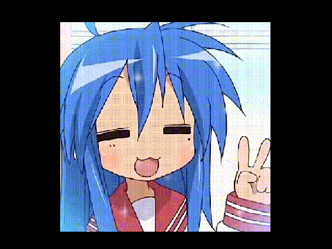 ☁️ Edit Lucky star Konata izumi ☁️