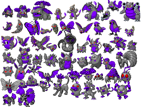 Shadow Pokemon (Kanto)