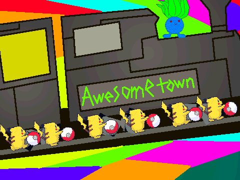 Add something on the train to awesome town!