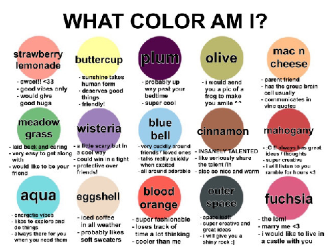 what color am I? remix