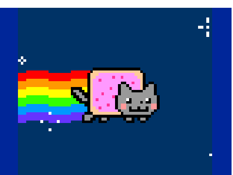 Dawnables as Nyan Cat in a Budder Universe