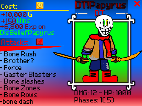 U:MJ - Dustbelief papyrus concept.