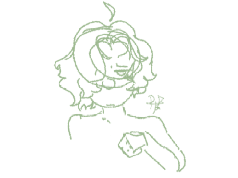My first (somewhat) decent drawing of a human!!!!
