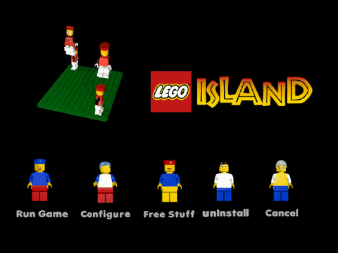 LEGO Island Menu