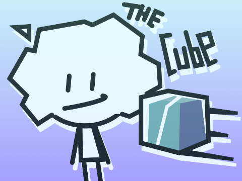 Animation test 2- THE CUBE #Animation#Art#All#Tutorial#Trending#Popular#BFDI#YLOSS#SOSC#OSC copy
