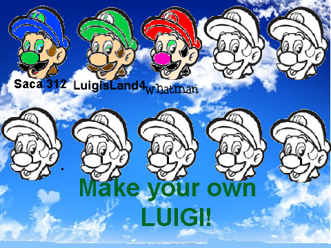 Make your own Luigi!!!! remix remix