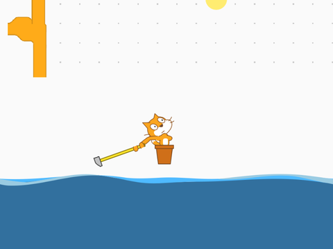 Getting Over It glitched