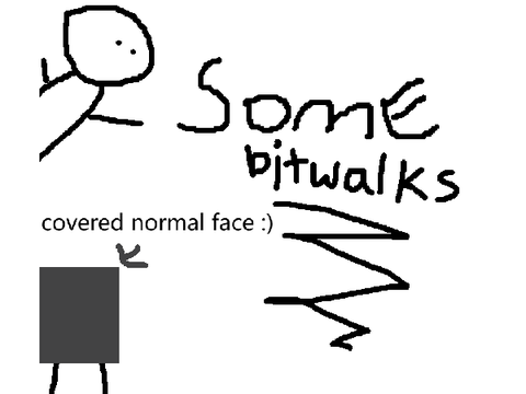 some bitwalks