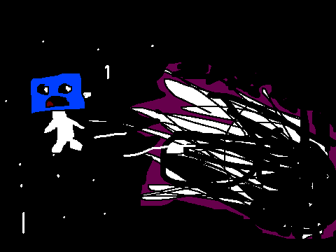 Add yourself "beig" sucked into or dodging a blackhole