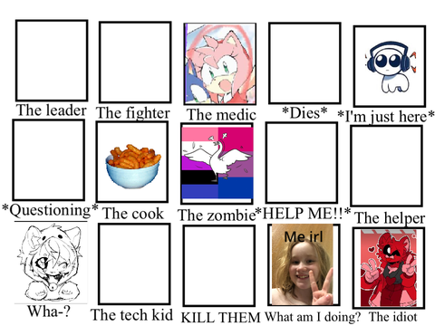 Who would you be in a Zombie Apocalypse? remix