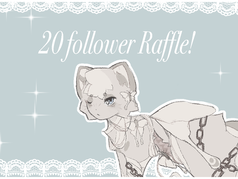 #08–20+ follower raffle!