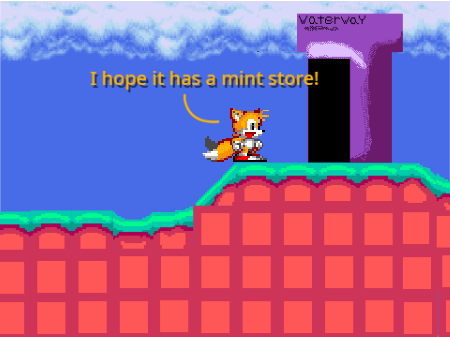 Neon Heights Zone Transition Cutscene
