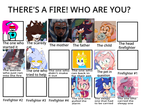 THERE'S A FIRE! WHO ARE YOU?  remix remix