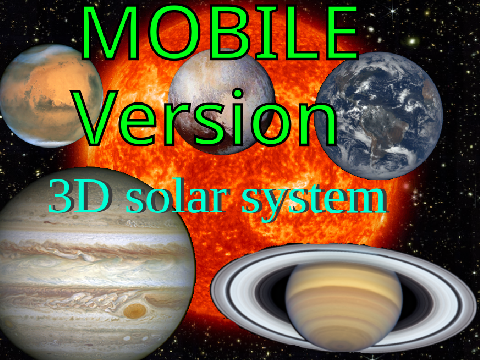 3D solar system (Beta 2.5.5) #3D game (MOBILE)