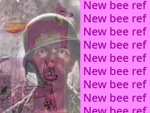 (reshared) oh look its a new bee ref too guys !!