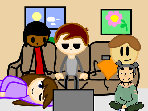 Add Yourself Watching TV (REMIX!)