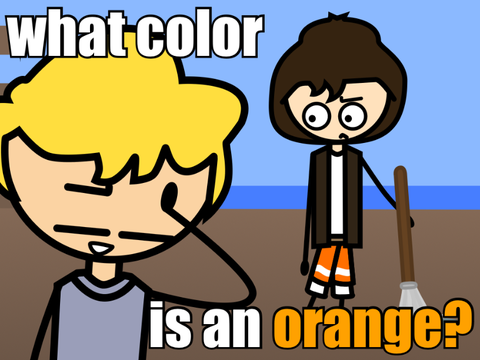 what color is an orange?