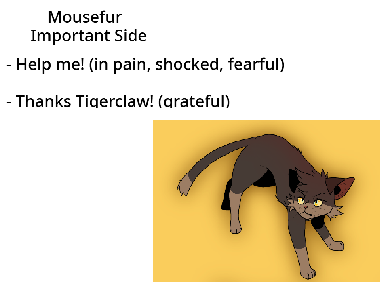 ~ Prolouge Auditions ~ Mouseyfur