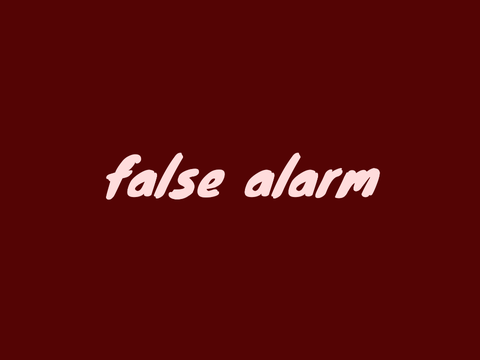 False Alarm // Memix // Sae-Byeok