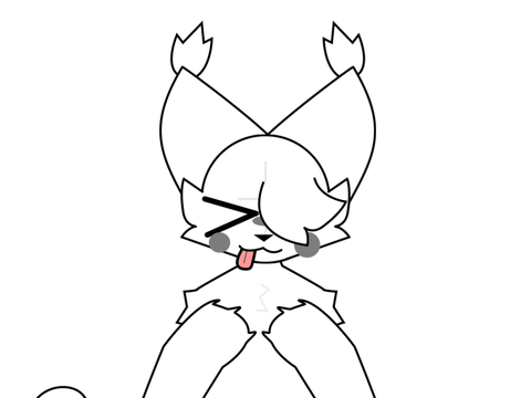 Bunny crater template 