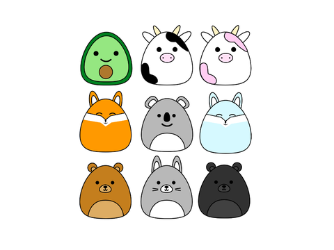 Squishymallows Pack