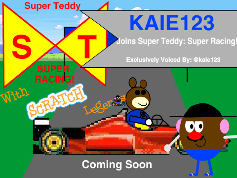 @kaie123 Joins Super Teddy: Super Racing!