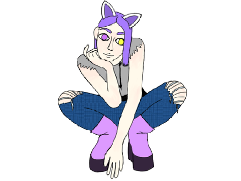 Flora as a human - Art