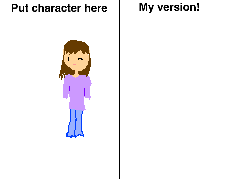 Give me a character and I will draw it my style! remix