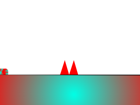 A neon platformer