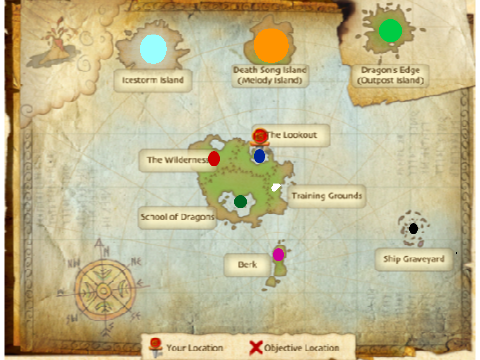School of dragons map