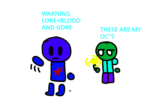 my two oc's +new killer/lore!