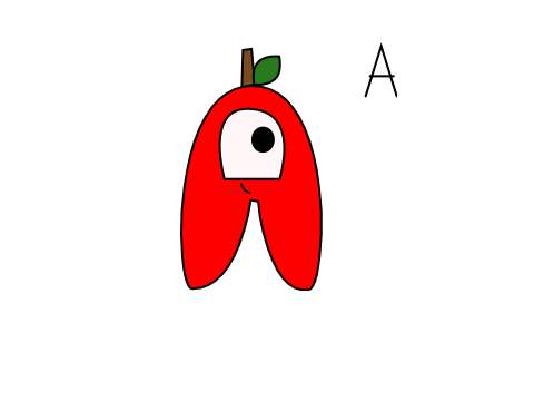 The Alphabet, but I gave them personalities. (A-J)
