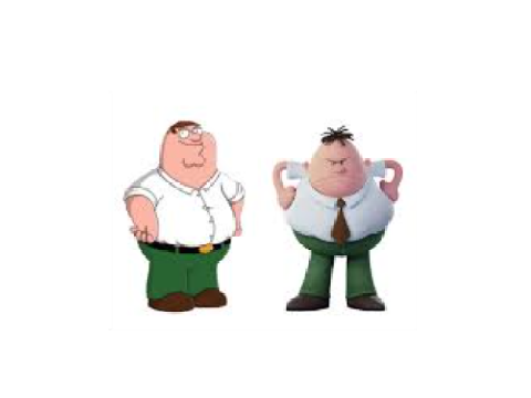 mr.krupp and peter griffin
