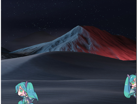 miku invading my laptop