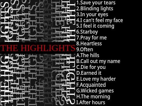 The Highlights - The Weeknd