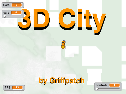 Top Down 3D City Experiment v1.8 car remix