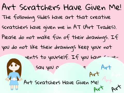Art Scratchers Have Given Me!