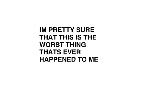 REALLY BAD NEWS.