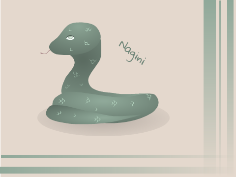 Harry PotArt Contest Round 2 Entry (Nagini)