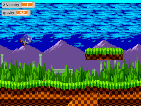 sonic spin dash:fan made demo