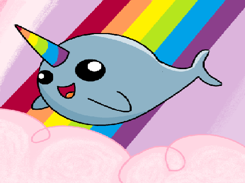 Nyan Narwhal Swimulator