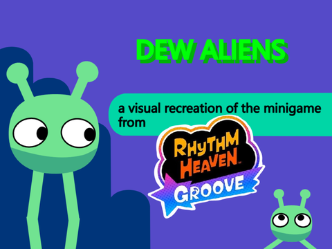 Dew Aliens: Rhythm Heaven Groove