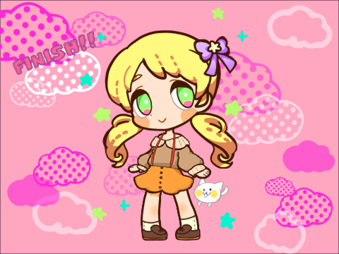 かわいい　着せ替えゲーム　Dress Up Game Cute remix remix