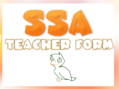 SSA Teacher Application