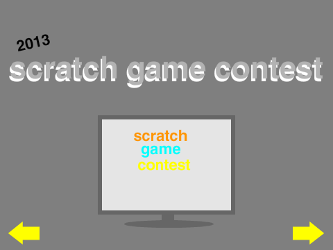 SCRATCH Game Contest 