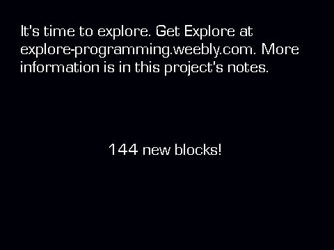 Explore, Scratch mod