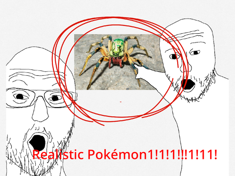 REALSITIC POKÉMON CAUGHT ON CAMERA1!11!!!111!1!1!1!!NOT CLCICKBAIT1!1!!!1!1!1!!!